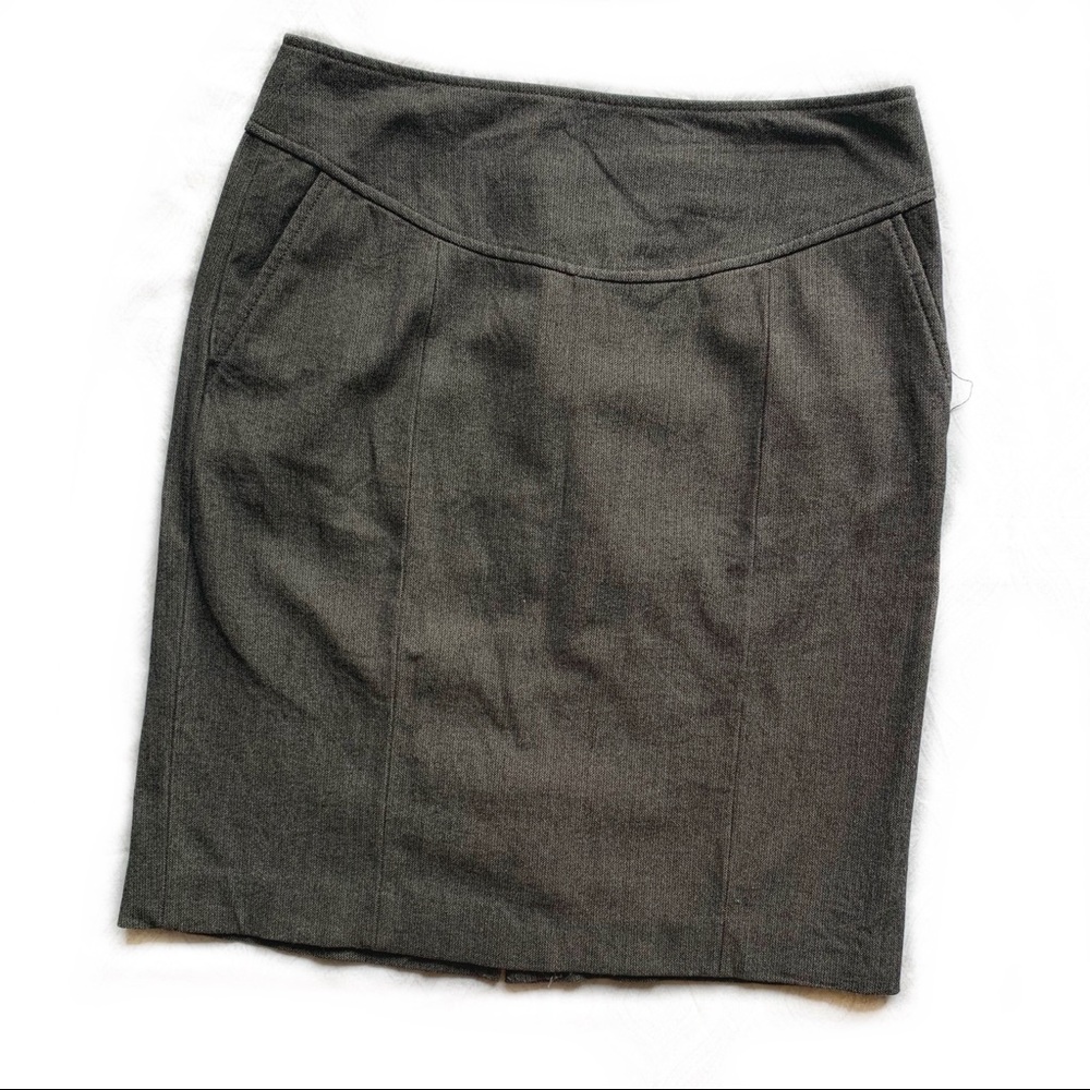 Banana Republic Gray Pencil Skirt Size 6